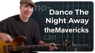 Crazy Easy Beginner Guitar 2 Chord Play Along - Dance The Night Away! Just A & D chords