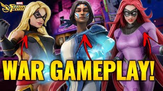 THEY ARE RIDICULOUS! Absolute A-Force Redefines WAR! Explosive Gameplay! - Marvel Strike Force