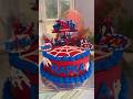 Spiderman Topper Cake #shorts