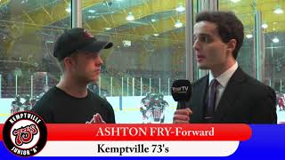 CCHL Interview Ashton Fry