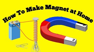 How to make Electro Magnet? | Tamil | காந்தம் செய்வது எப்படி | DIY Electronics || Teach Me Something