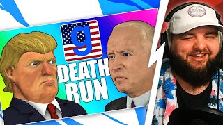 FIRST TIME WATCHING Vanoss Crew Gmod Death Run - Trump VS Biden With... Marge Simpson?