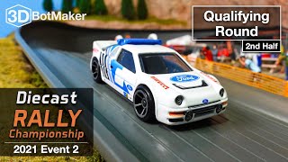 Diecast Rally Car Racing - Event 2 Qualifying pt. 2 - DRC Championship