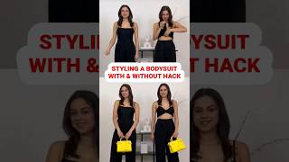 Styling A Bodysuit With Hack And Without Hack Shorts