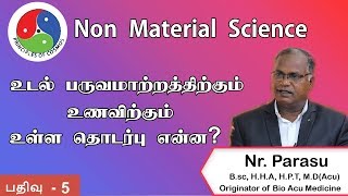 உடல் பருவமாற்றத்திற்கும் உணவு பழக்கத்திற்கும் என்ன  தொடர்பு..