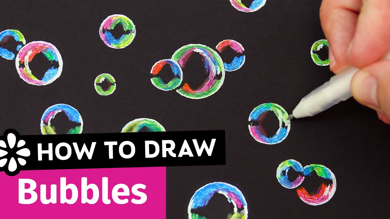 How To Draw Bubbles Sea Lemon Youtube