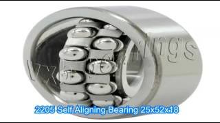 2205 Self Aligning Bearing 25x52x18