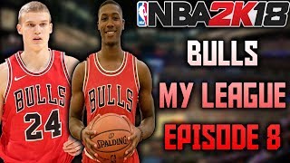 BIG TRADE!? - Bulls My League Episode 8 - NBA 2K18