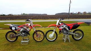 2007 Honda Cr 125 vs 1999 Honda Cr 125!!!