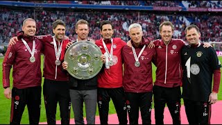 Jubel mit Fans! So feiern die Bayern den 10. Titel in Folge 🥳