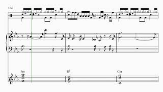 Audio Video Score Sheet of KalanidhiVapi Composed Music no 1817