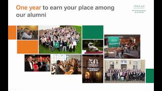 INSEAD MBA Programme overview