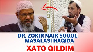 DR ZOKIR NAIK AQIDA FIQH BO'YICHA MUTAXASIS EMAS /ABROR MUXTOR ALIY