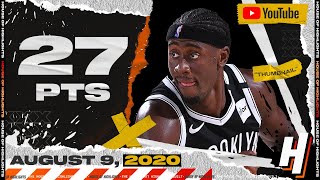 Caris LeVert 27 Points 13 Ast Full Highlights | Nets vs Clippers | August 9, 2020