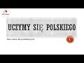 2. uczymy się polskiego podstawowe zwroty