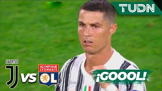 ¡GOLAZO! Cristiano marca doblete | Juventus 2-1 Lyon | Champions League 2020 - Octavos final | TUDN