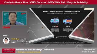 Dante Zeng, LONGi: How LONGi Secures Hi-MO X10’s Full Lifecycle Reliability