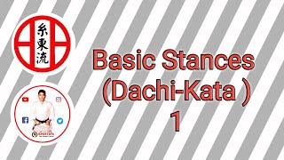 Basic Stances  (Dachi-Kata) 1 #ISPORTSFAthekaratetrainer