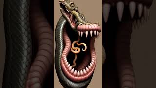 inside a snake's mouth #trending #snake