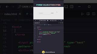 Form Validation using pure HTML | Form Validation Easy Using HTML And CSS Only | CodeMinds