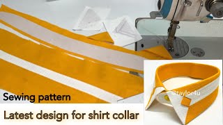 ऐसा shirt कॉलर design कभी  nahi banaya होगा | Shirt pattern | designer collar