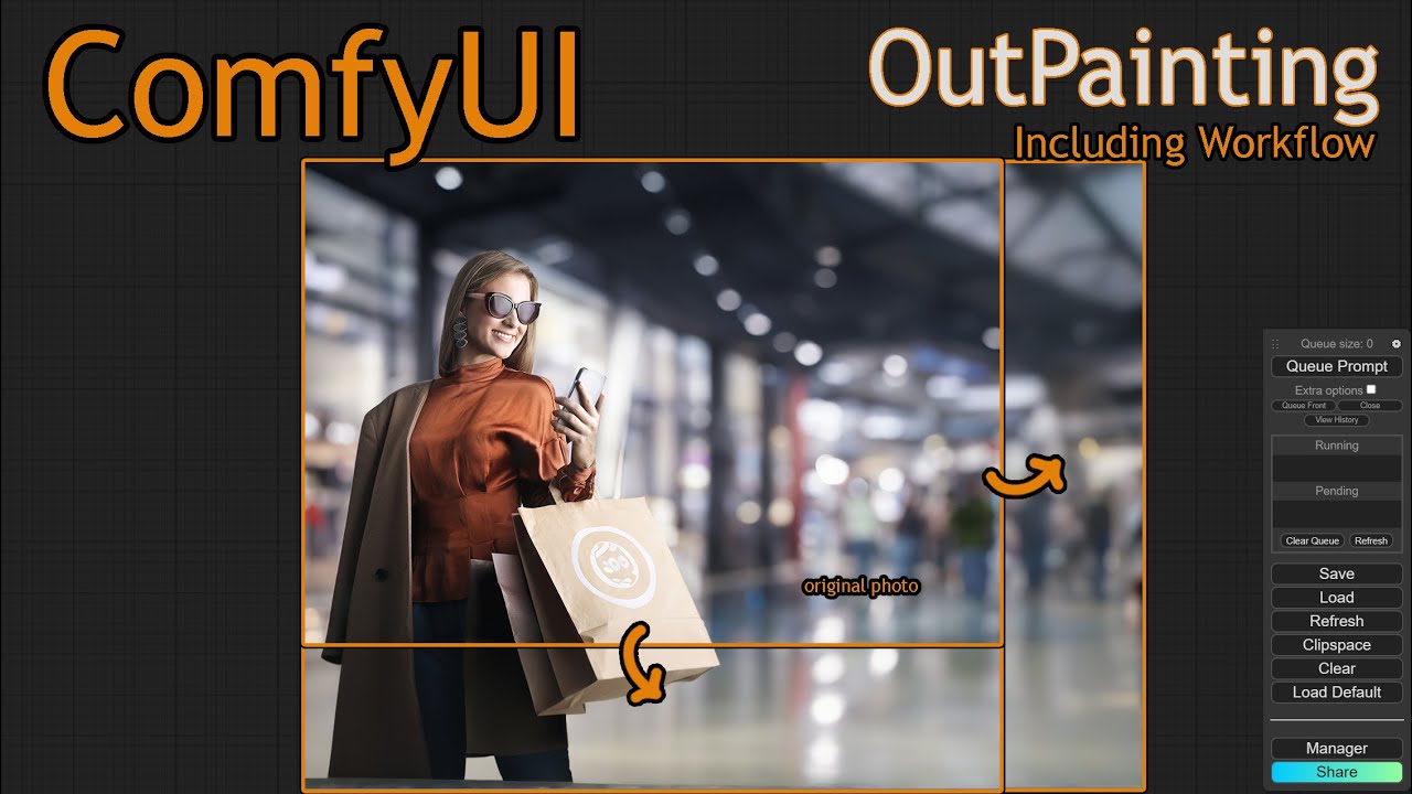 Comfyui Outpaint Workflow Comfyui Outpaint Workflow Youtube