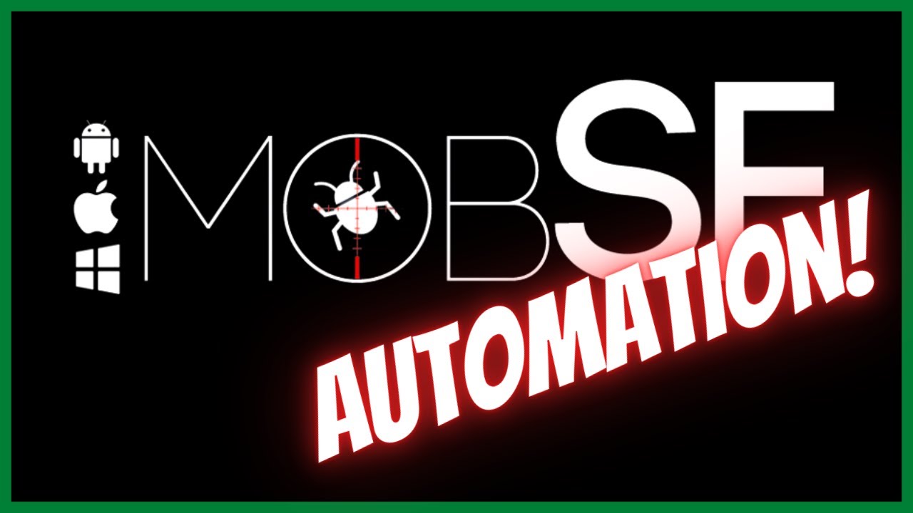 Scanning Mobile Apps With Mobsf Youtube
