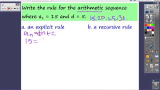 11 5 Recursive Rules for Sequences