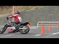 vtr250 藤澤 秀吉 ジムカーナコース motogymkhana