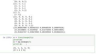 Python 04 for Pattern Recognition - numpy