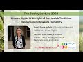 The Beckly Lecture 2023: Human Rights in the Light of the Jewish Tradition