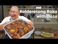 Kalderetang Baka with Gata Recipe! | Chef Tatung