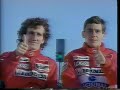 🎥retro 1988 f1 rare🏆senna prost shell japan ad🈹arigato👍