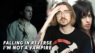 DOUBLE REACTION | Falling In Reverse - I'm Not A Vampire: Original & Revamped (REACTION)