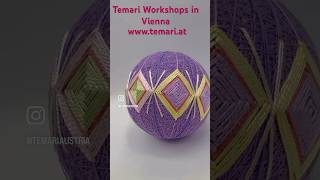 Temari Shikaku Style #temariball  #textileart #japan