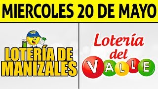 Resultados Lotería de MANIZALES y VALLE Miércoles 20 de Mayo de 2020 | PREMIO MAYOR 😱💰🚨