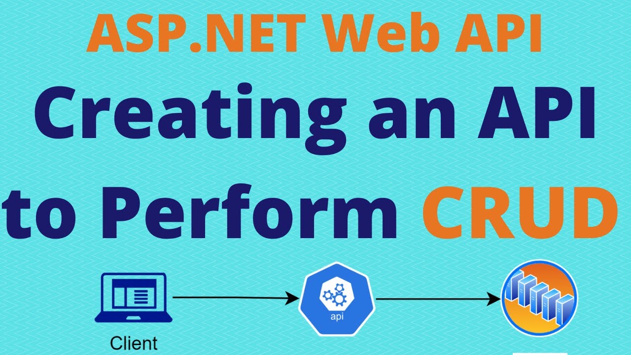 Creating An API To Perform CRUD | ASP.NET Web API 🔥🔥 - YouTube