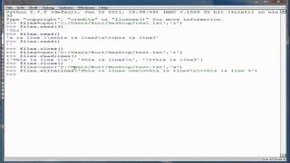 Python Tutorial 13: Working with files part 2