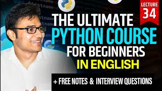 List Methods with dir() | L34 | The Ultimate Python Course for Beginners | Prof. Ravindrababu Ravula