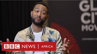 'People shouldn't be punished': John Legend defends Rwanda gig - BBC Africa