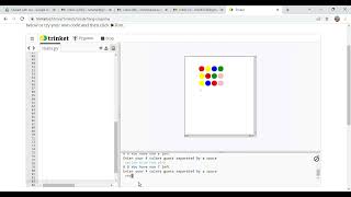 Python Mastermind Game example