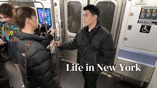 VLOG | 大表姐生了！ 紐約今年冬天好冷 鹹菜來過年 剪頭髮 life in NYC