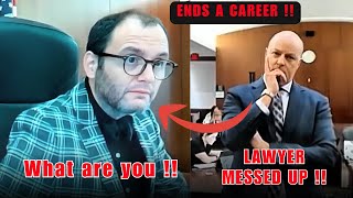Judge FLEISCHER Ends a Lawyer's WHOLE Career in 30 Seconds