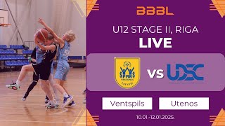 Ventspils 2013 vs Utenos DSC 2013 | BBBL Boys U12