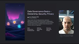 Day 34 — Data Governance Basics – Ownership, security, privacy