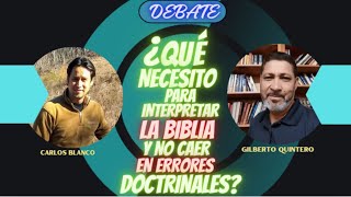 ¿Qué Necesito para Interpretar la Biblia y no Caer en Errores Doctrinales?