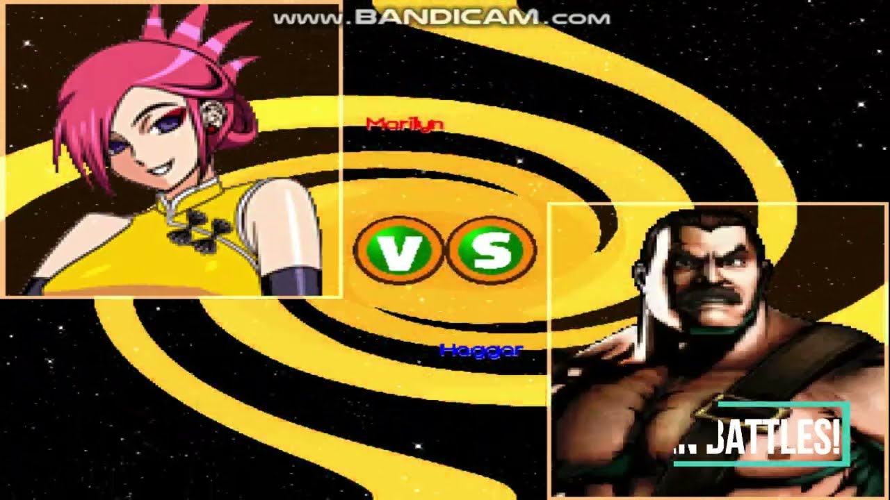 MG026 MUGEN - Marilyn #3 Vs. Mike Haggar (SeanAltly, AI Patched) - YouTube