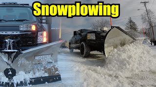2009 Silverado 2500HD Snowplowing Western MVP3 8'6" Stainless