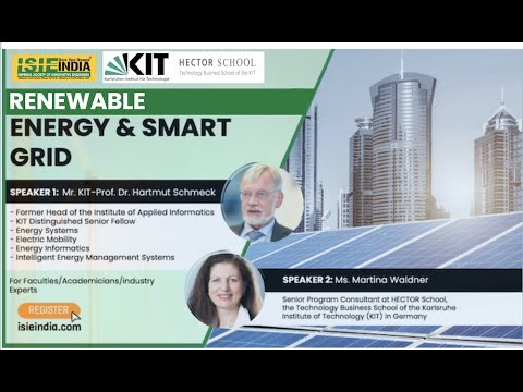 Webinar: Integration of renewable energy and smart grids