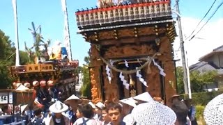 2011年7月17日(日)   山名神社天王祭  最終日 還御～東組～山名神社(宮入)～浅艸舘市場へ